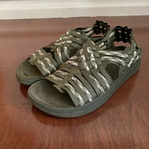 Malibu x Missoni sandals